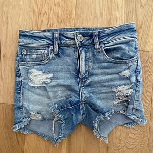 AE high waisted shorts size 4